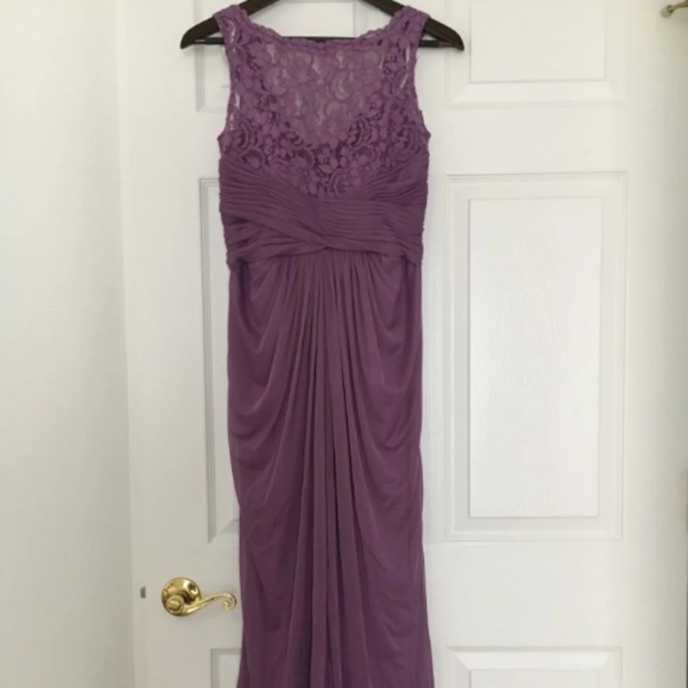 Purple lace gown (petite)